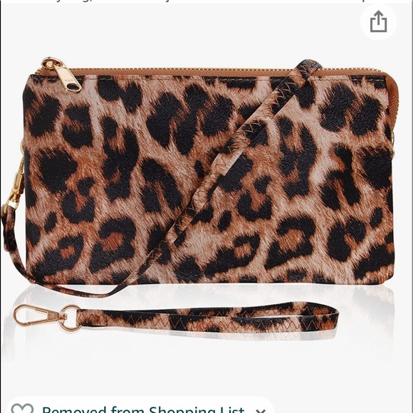 Leopard print crossbody purse~ - Picture 5 of 9
